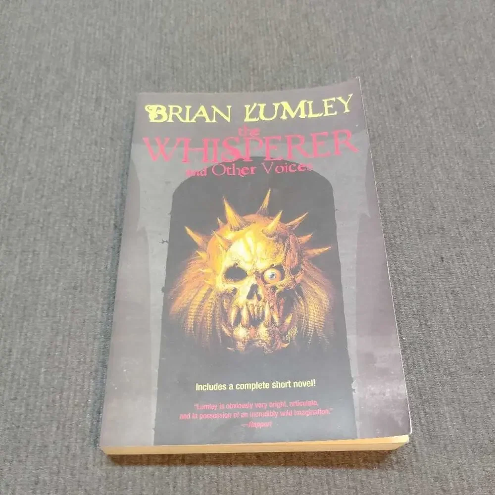 Brian Lumley The Whisperer and Other Voices Horror Short Story Collection PB